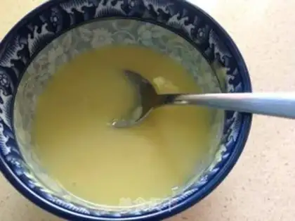 Make Milky corn pumpkin step 3