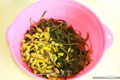Make Pepper seaweed step 3