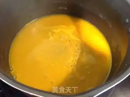Make Milky corn pumpkin step 4