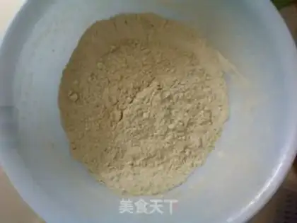 Make Tea cookies step 1