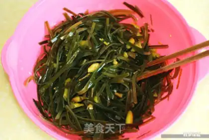 Make Pepper seaweed step 5