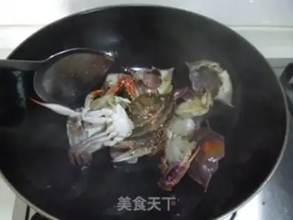 Make Crab tofu soup step 2