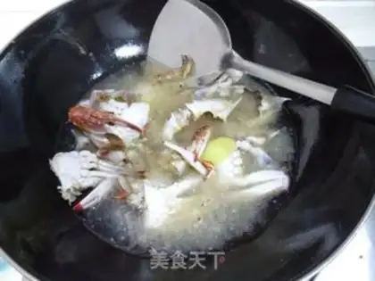 Make Crab tofu soup step 3