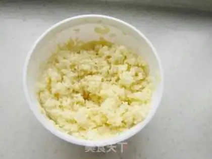 Make radish, egg and rice step 3