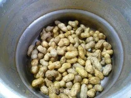 Make Salt-water peanuts step 3