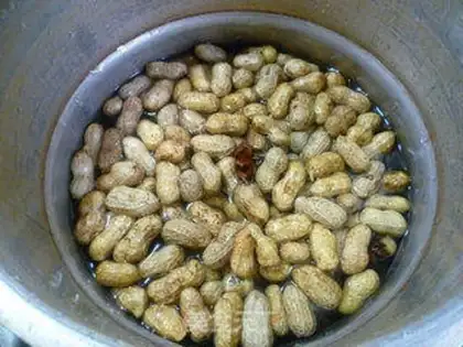 Make Salt-water peanuts step 5