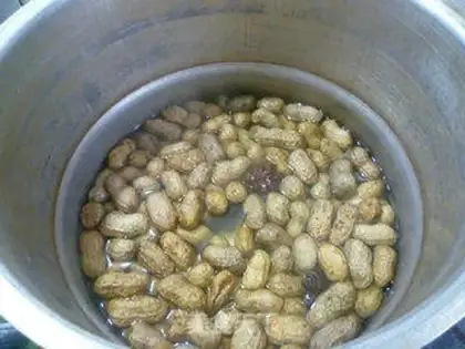 Make Salt-water peanuts step 8