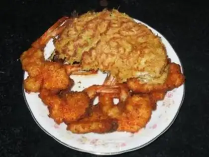 Make Frog shrimp step 6