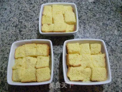Make Coconut toast pudding step 8