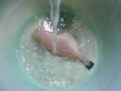 Make Blackwood ears burning rubber fish step 5
