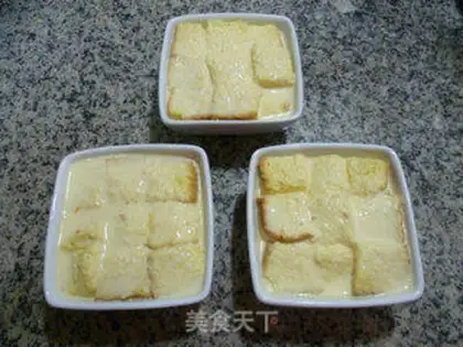 Make Coconut toast pudding step 9