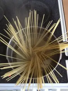 Make White pasta step 0