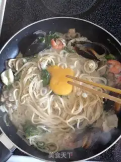 Make White pasta step 8