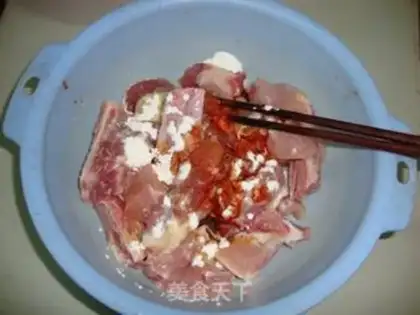 Make Spicy southern breast-bread ribs step 0