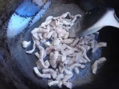 Make Garlic meat step 3