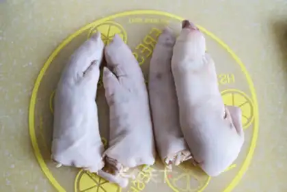 Make ♪ Cold hog hoof ♪ step 0