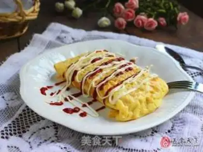 Make Egg bun step 10