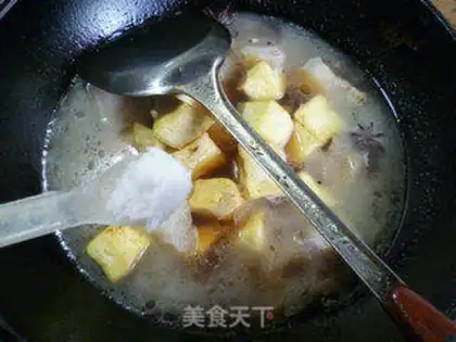 Make Tofu burns the meat step 14