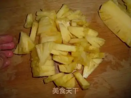 Make Pineapple jelly step 1