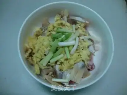 Make Salted fish steam step 2