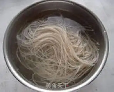 Make Meat and crystal powder step 2