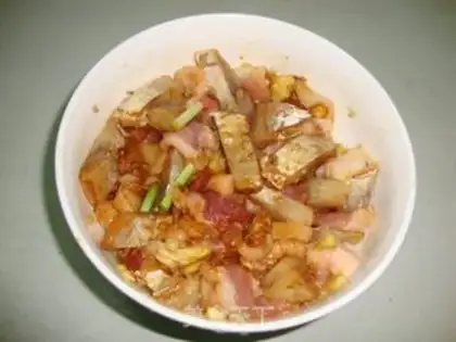 Make Salted fish steam step 3