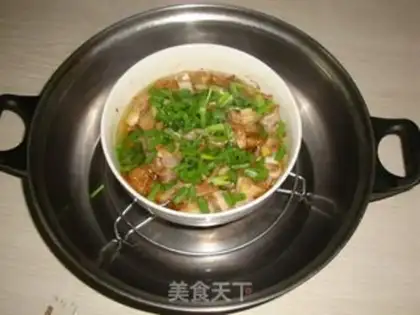 Make Salted fish steam step 5