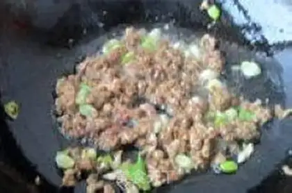 Make Meat and crystal powder step 5