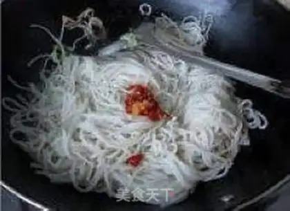 Make Meat and crystal powder step 6