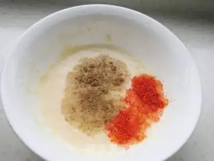 Make Apricot mushrooms step 5