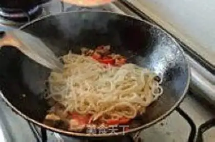 Make Meat and crystal powder step 8