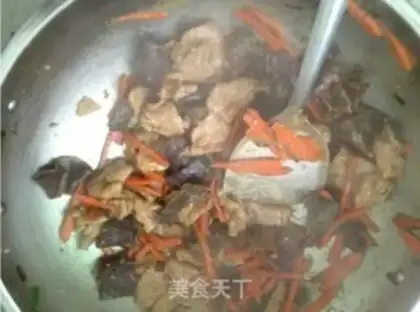 Make Carrot-mucked meat step 9
