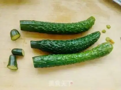 Make The cool cucumber step 2