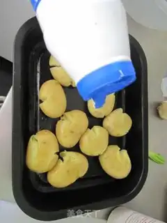 Make Little potatoes on the side step 5