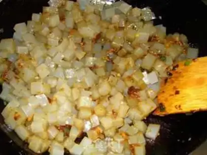 Make Fried powder step 4