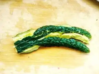 Make The cool cucumber step 3