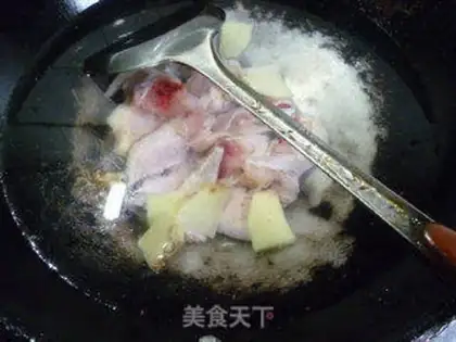 Make Chicken wings and tofu dry step 4