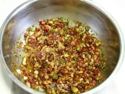 Make Sour beef dumplings step 2