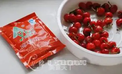 Make Cherry jelly step 0