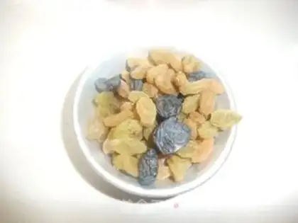Make raisin rice cake step 2