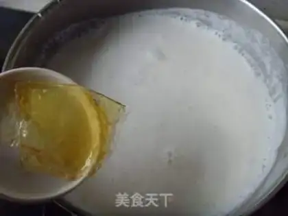 Make Cucumber coconut cream step 2