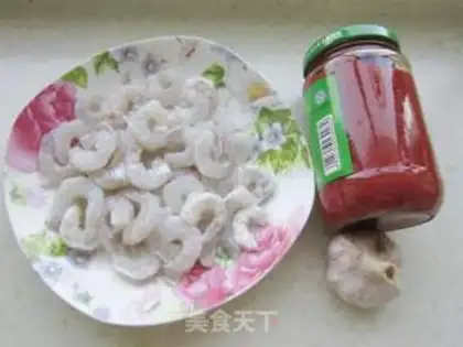 Make Cheese and shrimp step 0