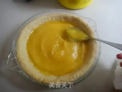 Make French lemon protein pie step 23