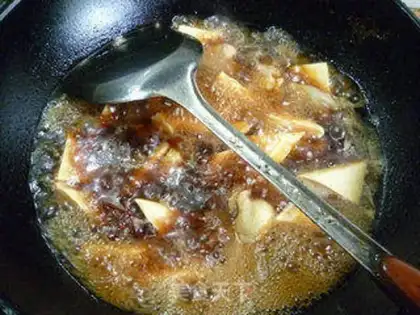 Make Chicken wings and tofu dry step 14