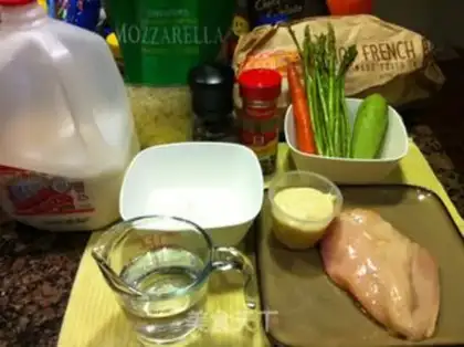 Make American chicken step 0