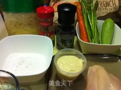 Make American chicken step 1