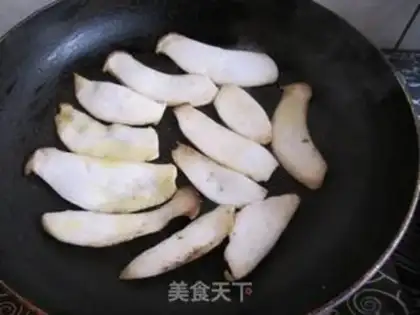 Make Fried almond mushrooms step 5
