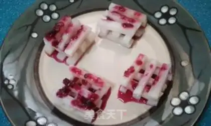 Make Blueberry Mountain step 5