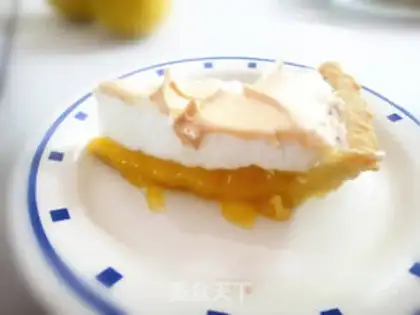 Make French lemon protein pie step 28