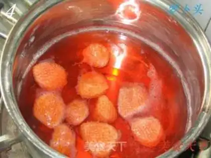 Make Sugar Strawberry step 3